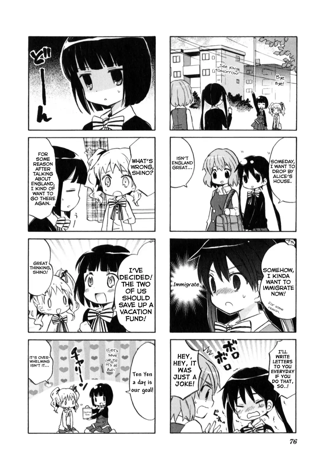 Kiniro Mosaic Chapter 3.002 8